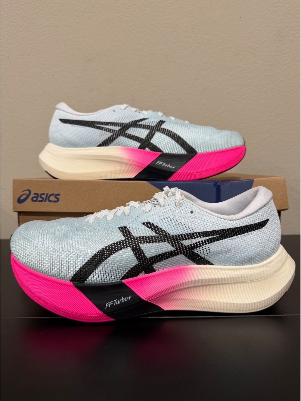 Size 10.5 - ASICS Metaspeed Edge Paris “Light Blue Pink”
